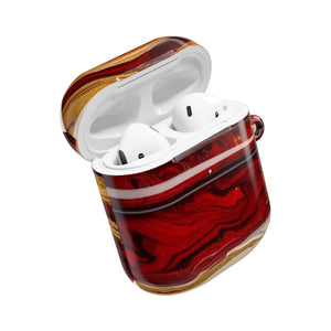 Ruby Red  | Epoxy Marble | Airpods gen 1 | 2