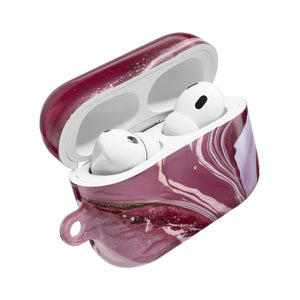 Passion Pink | Epoxy Marble | Airpods pro Gen 1 | 2 | 3