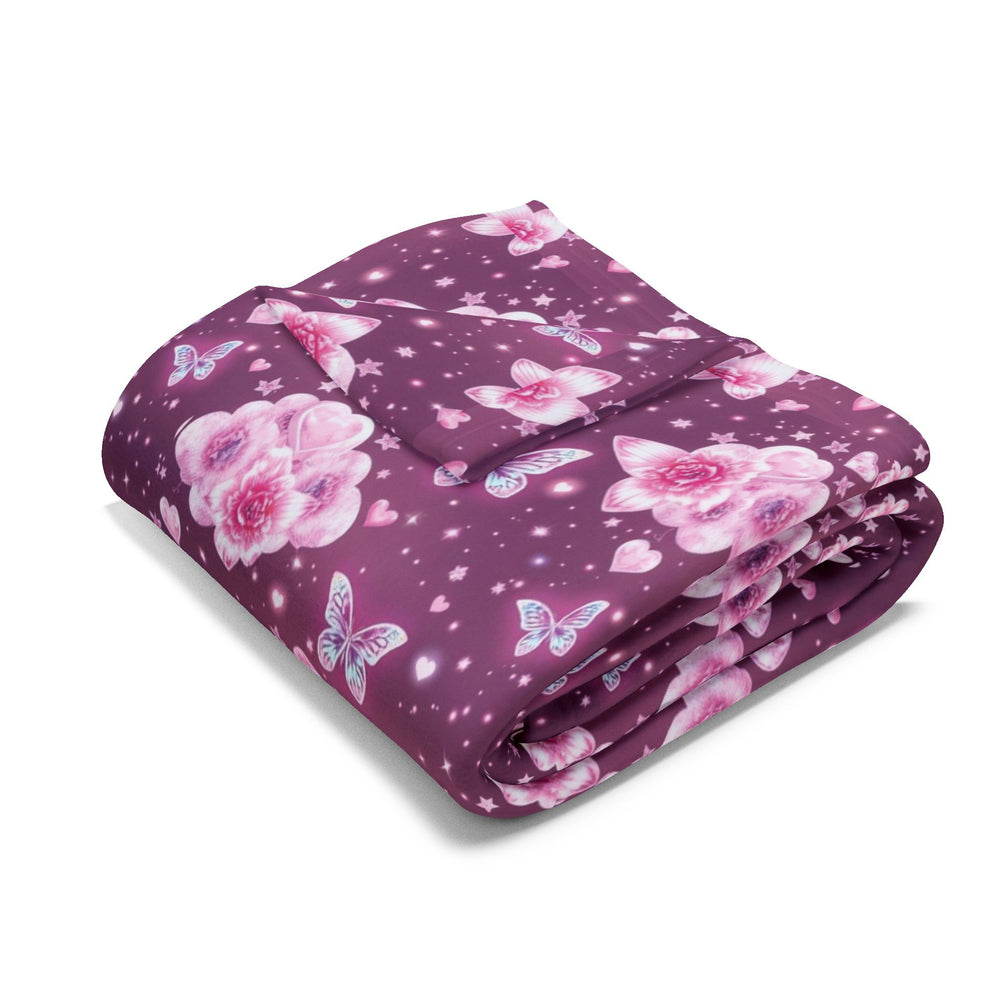 Copy of Cozy Arctic Fleece Blanket with Unique Patchwork Design, Soft Throw, Home Decor, Gift for Winter, Cozy Night In, Birthday Present