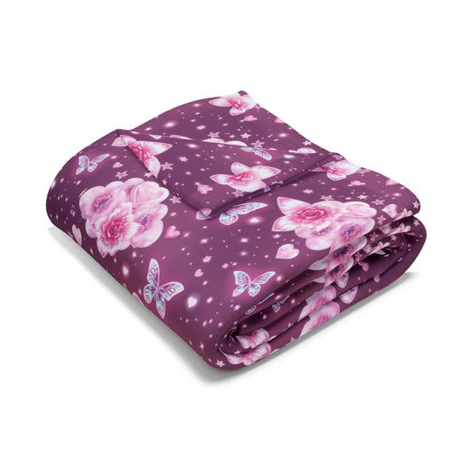 Copy of Cozy Arctic Fleece Blanket with Unique Patchwork Design, Soft Throw, Home Decor, Gift for Winter, Cozy Night In, Birthday Present