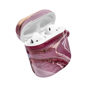Passion Pink | Epoxy Marble | Airpods gen 1 | 2
