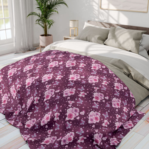 Copy of Cozy Arctic Fleece Blanket with Unique Patchwork Design, Soft Throw, Home Decor, Gift for Winter, Cozy Night In, Birthday Present